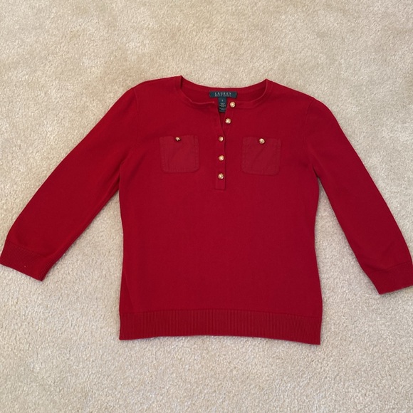 Lauren Ralph Lauren top. Small - Picture 4 of 6